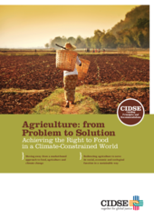 Agriculture: from Problem to Solution Achieving the Right to Food in a Climate-Constrained World.