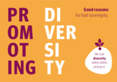 Promoting diversity. Good reasons for food sovereignty