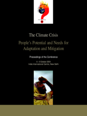 The Climate Crisis – People’s Potential and Needs for Adaptation and Mitigation