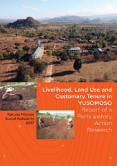 Livelihood, Land Use and Customary Tenure in Yusomoso, Myanmar - Report of a Participatory Action Research