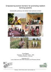 Study on Agroecology in India: “Empowering women farmers' for promoting resilient farming systems”