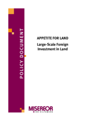 Appetite for Land