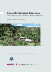 Human Rights Impact Assessment on the Tampakan Copper-Gold Project
