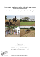 Etude Misereor sur l’agro-écologie au Sénégal: « Promouvoir l'agriculture saine et durable auprès des exploitations familiales »